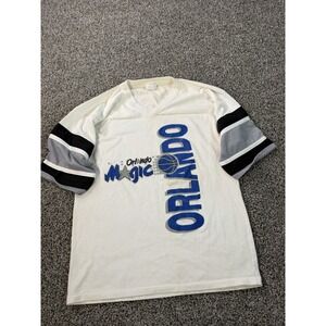 Vintage 90s Orlando Magic Short Sleeve T Shirt Men's Size Medium White